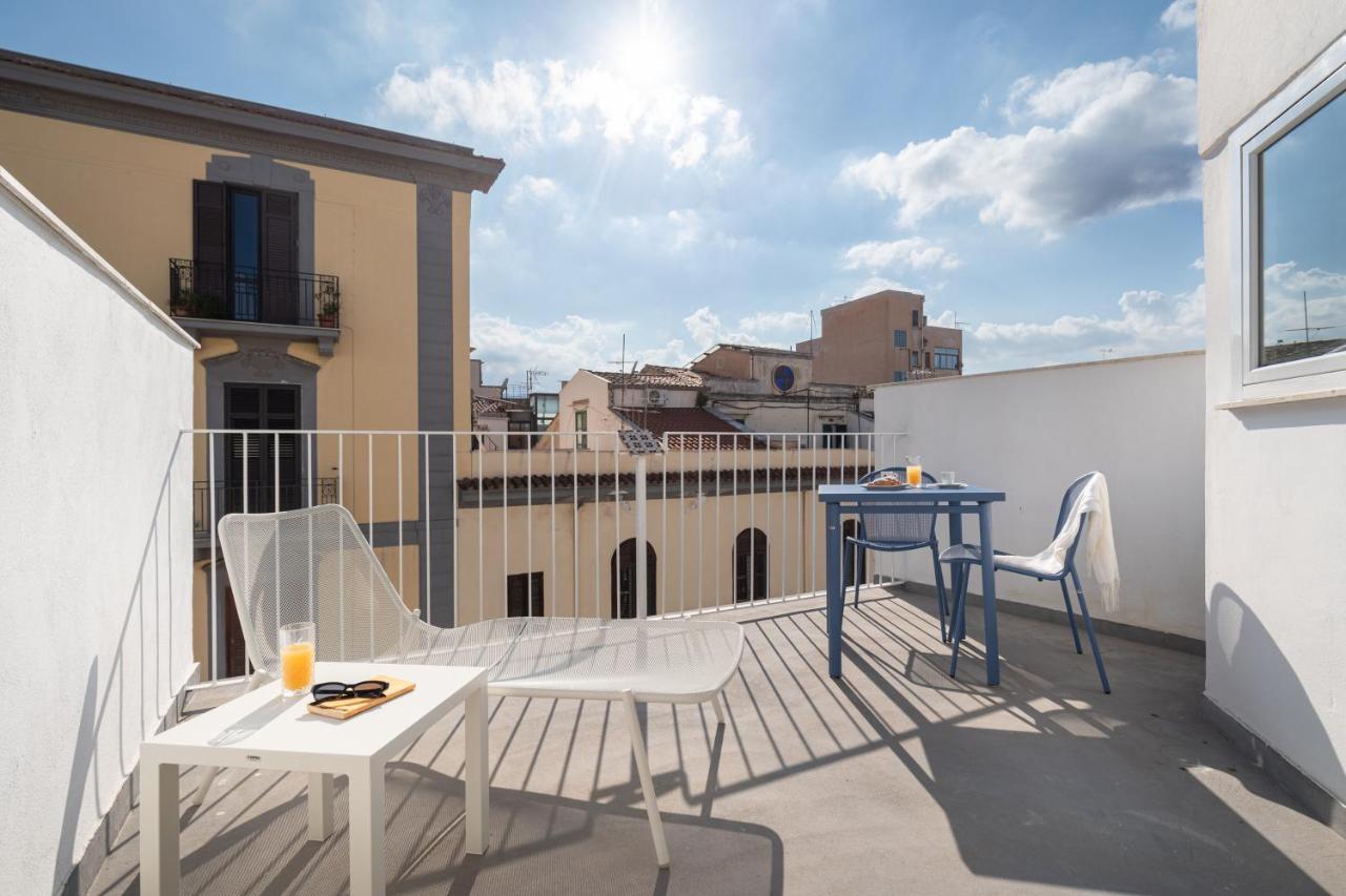 Attico 37 - Suite Con Terrazza Privata E Cucina Palermo Exteriér fotografie