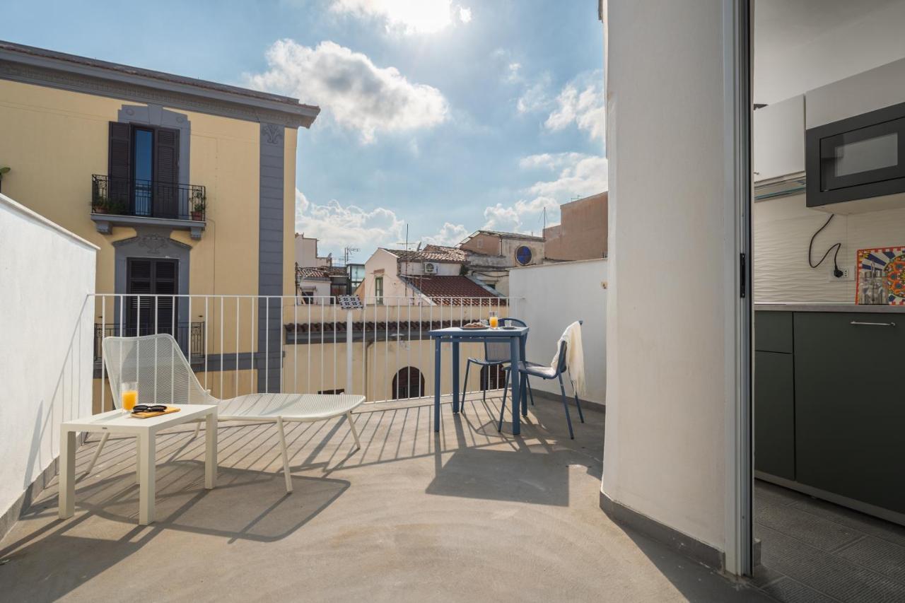 Attico 37 - Suite Con Terrazza Privata E Cucina Palermo Exteriér fotografie
